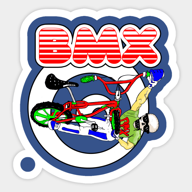 BMX for bright backgrounds Sticker by Johanmalm